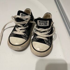 Converse Kids Black and White Sneakers